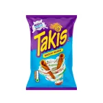Tortilla chips cu aroma de smantana Takis Buckin' Ranch, 90 g