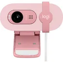 Logitech Camera web Brio 100, Full HD 1080 p, 30 fps, Roz