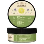 Scrub de corp Green Pharmacy Verbena si ulei sweet lemon, 225 ml