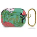 Guess Husa Flower Collection Airpods Pro Verde (cu breloc)