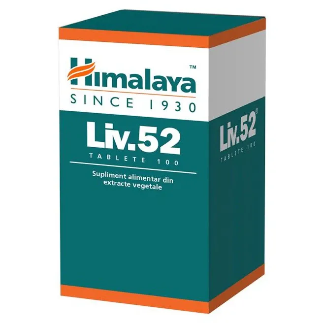 Liv 52, pentru sanatatea ficatului, 100 tablete, Himalaya