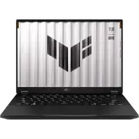 Nou! Laptop Gaming ASUS TUF A14 FA401UH (Procesor AMD Ryzen™ 7 260 (16M Cache, up to 5.1 GHz), 14" 2.5K 165Hz, 32GB LPDDR5X, 1TB SSD, NVIDIA GeForce RTX 5050 @8GB, DLSS 3.0, Negru/Gri)