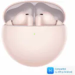 Casti In-Ear Huawei FreeBuds 7i, True Wireless, Bluetooth, Intelligent Dynamic ANC, Autonomie 35 ore, IP54, Pink