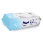 Servetele umede pentru bebelusi Sleepy Aqua 99, 9% apa pura – 50 bucati