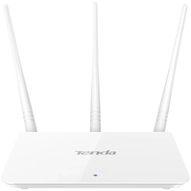 Router wireless Tenda F3, N 300Mbps, 3 antene fixe