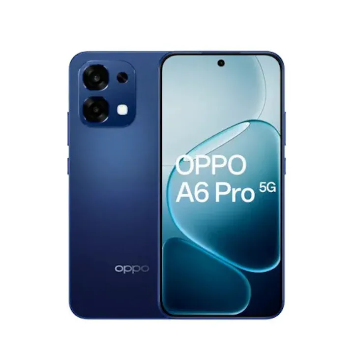 Telefon mobil OPPO A6 Pro, Mediatek Dimensity 6300, 5G, Dual Sim, 256GB/8GB, Stellar Blue