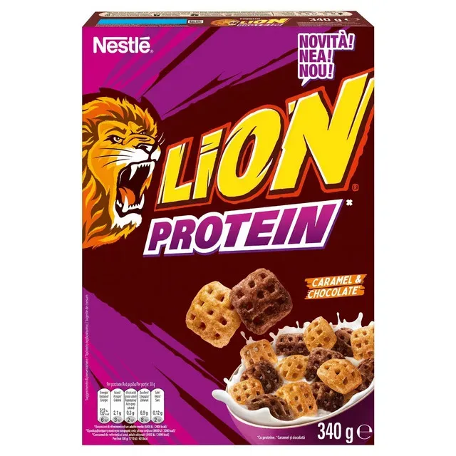 Cereale Lion Protein, 340 g