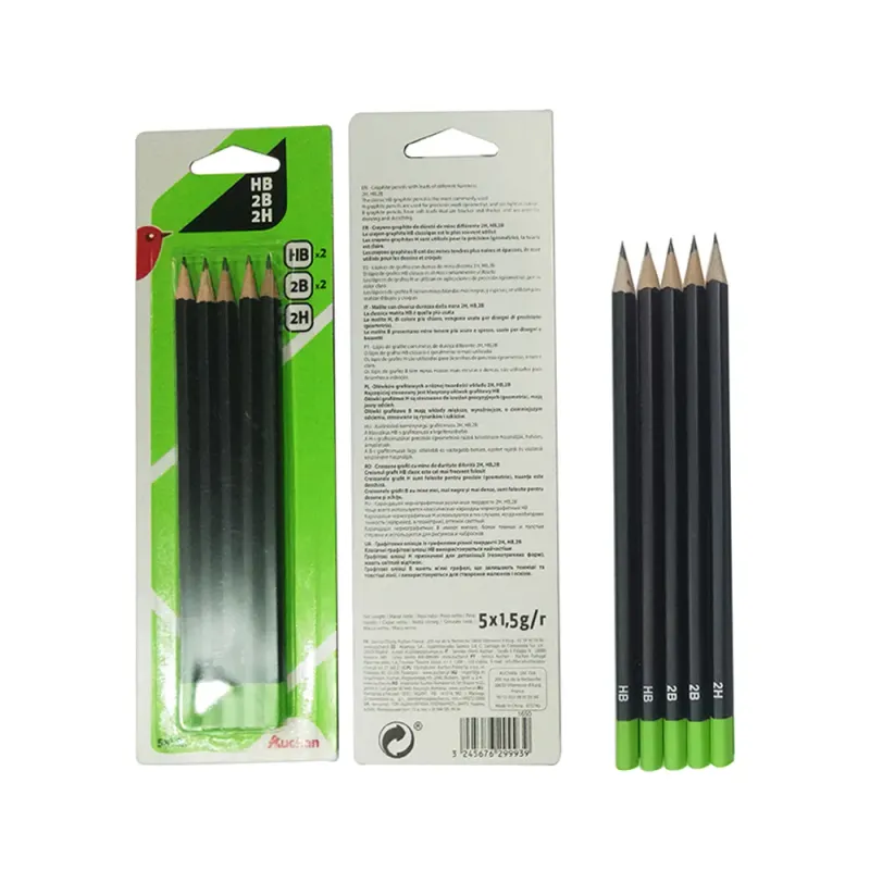 Set 5 creioane Auchan