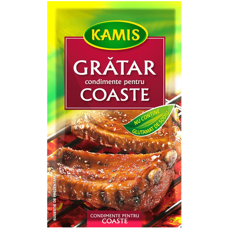 Mix de condimente pentru coaste la  gratar Kamis 20g