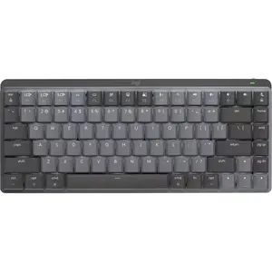 Tastatura Wireless pentru Mac LOGITECH MX Mechanical Mini, Bluetooth, USB, gri inchis