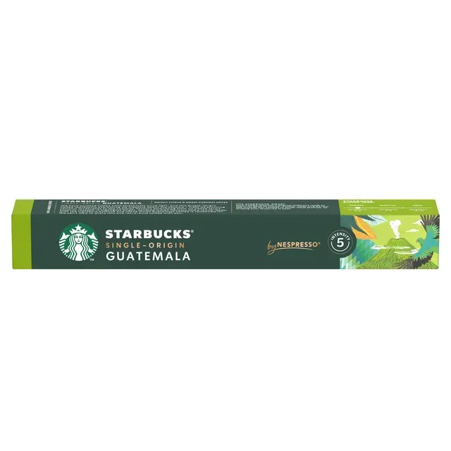Capsule cafea Starbucks Guatemala, compatibile Nespresso, 10 capsule