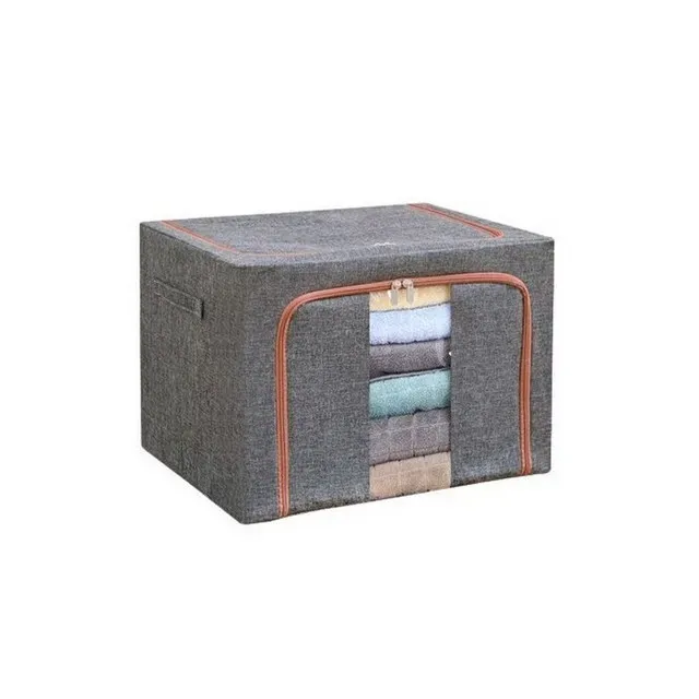 Cutie de depozitare pliabila Flippy, 40 x 30 x 20 cm, gri