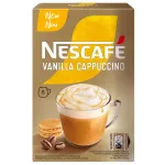 Cafea instant Nescafe Cappuccino Vanilla, 8 x 14 g