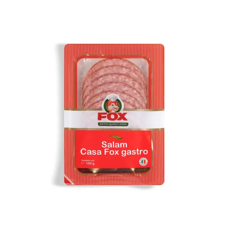 Salam de casa feliat Fox Gastro, 100 g