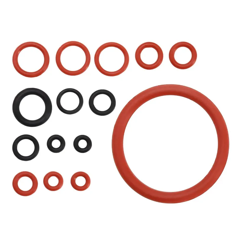 Kit garnituri aparat cafea, Compatibim cu Philips/Saeco/Odea/Talea/Spider/Gaggia, Negru/Rosu
