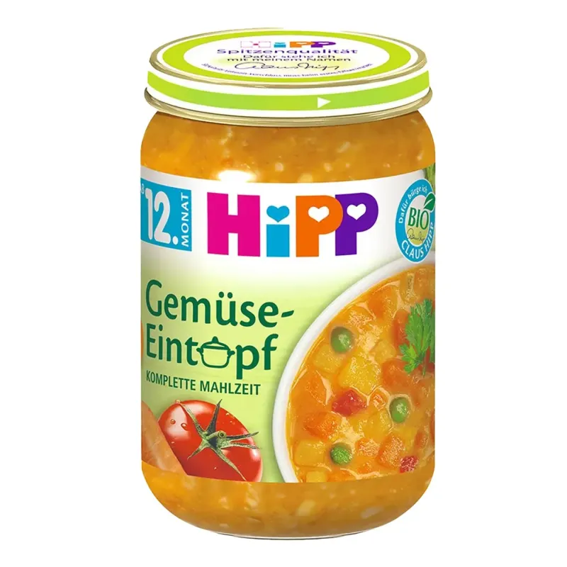 Tocanita de legume Hipp, de la 12 luni, 250 g