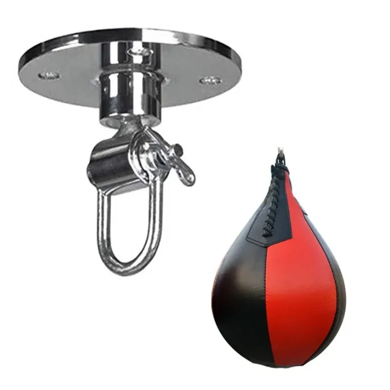 Sac de box in forma de para, WALALLA, Pentru interior, 0.8kg, Negru/Rosu