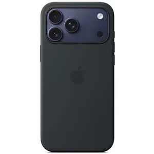 Husa telefon APPLE iPhone 17 Pro Max Silicone Case cu MagSafe - Black, MGFR4ZM/A