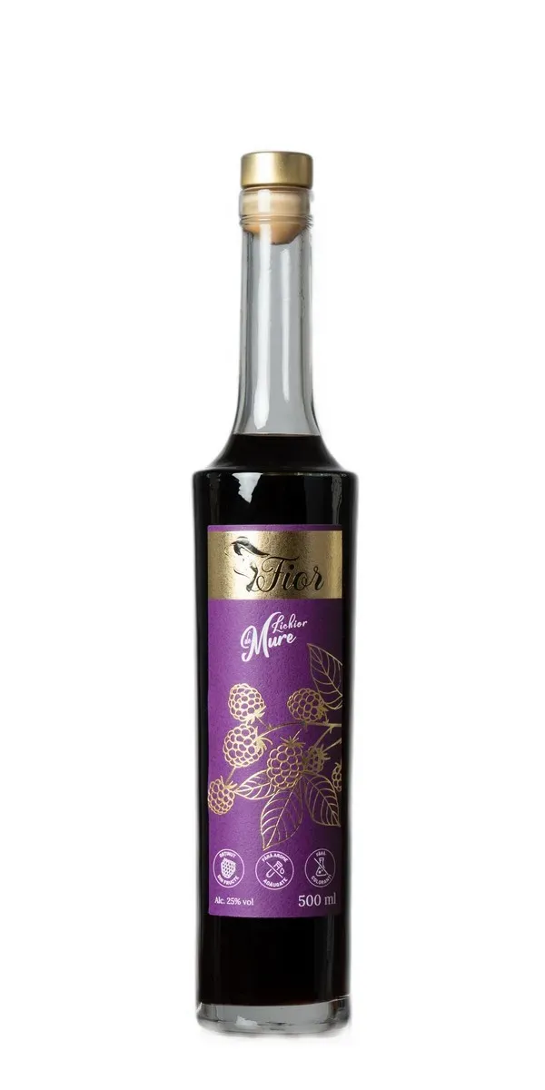 Lichior de mure Fior, 0.5 l