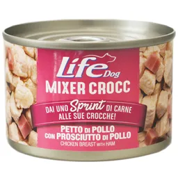 Hrana umeda pentru caini, cu pui si sunca 150g