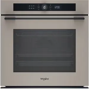 Cuptor incorporabil WHIRLPOOL WOI5S8PM2SEA, Electric, Autocuratare pirolitica + hidrolitica, 73 l, Clasa A+, 6th Sense, bej
