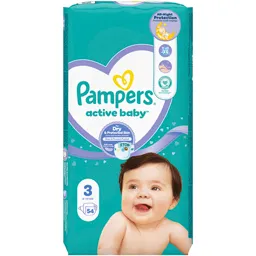 Scutece bebelusi Marimea 3, 6-10 kg, 54 buc