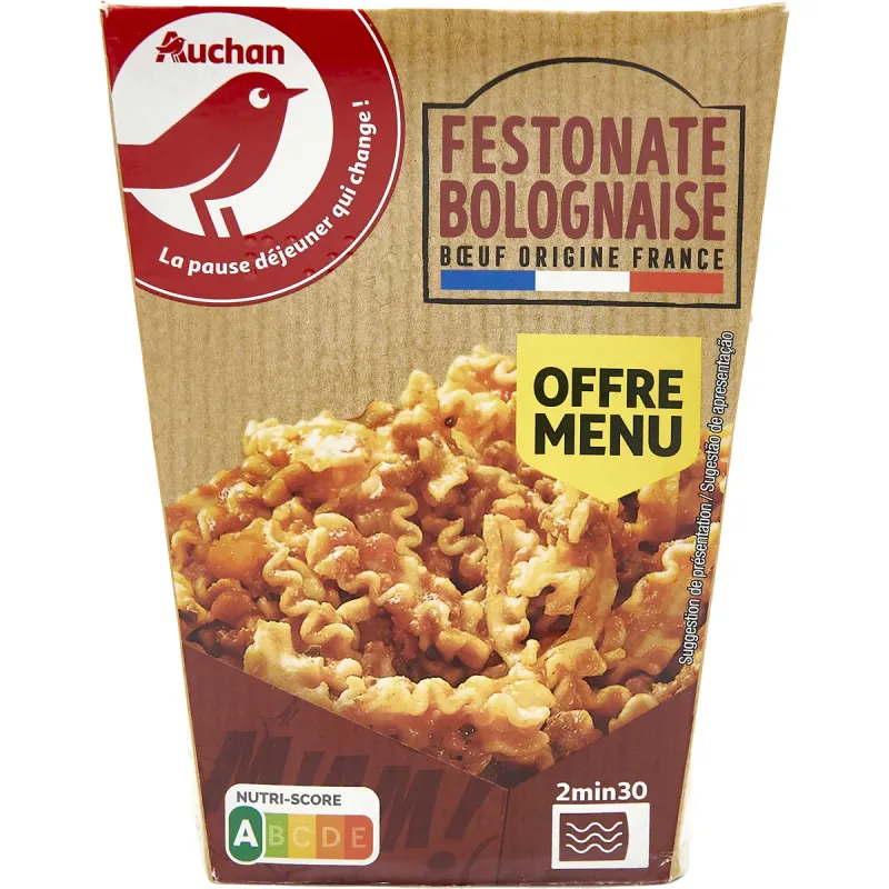 Paste bolognese Auchan, 300 g