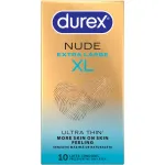 Prezervative Durex Nude XL, 10 buc