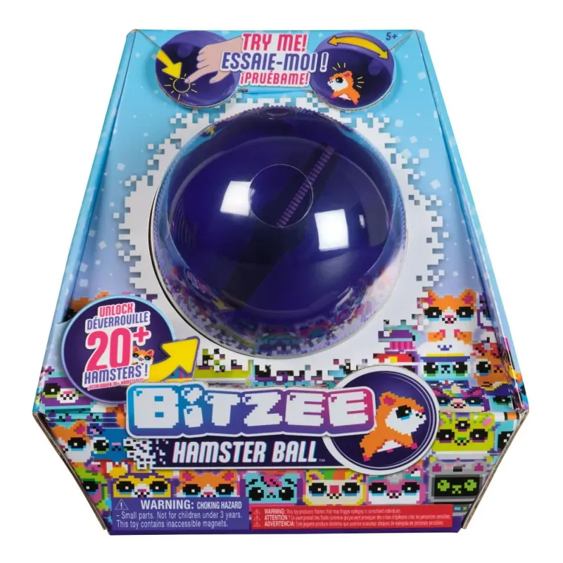 Jucarie interactiva, Bila Hamster, 5 ani+, Bitzee