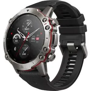 Smartwatch AMAZFIT Falcon, Wi-Fi, GPS, Android/iOS, silicon, Titanium (Supersonic Black)
