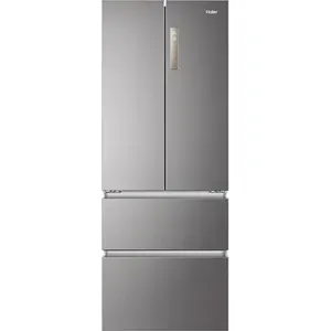 Side By Side HAIER HB17FPAAA, No Frost, 446 l, H 190 cm, Clasa E, inox