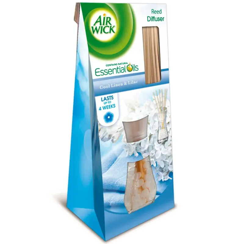 Odorizant de camera Airwick Reed Diffusers Cool Linen, 25ml