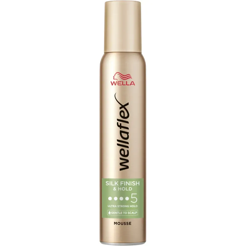 Spuma pentru par Wellaflex Flexible, fixare ultra puternica, 200 ml