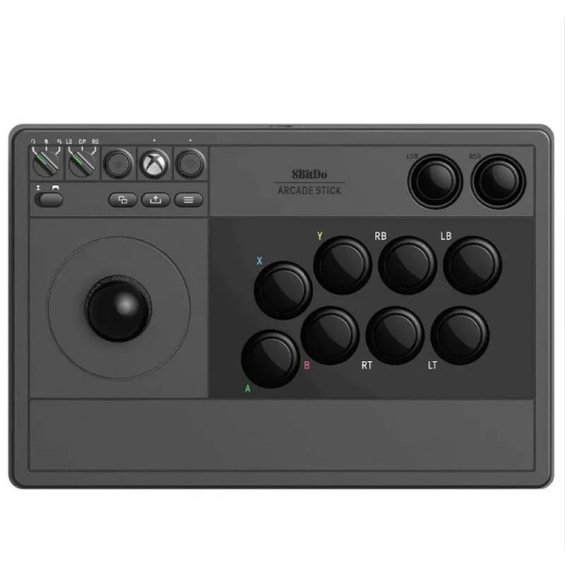 Arcade Stick 8Bitdo 81JA, wireless, Bluetooth, baterie 1000mAh, negru, Xbox|PC