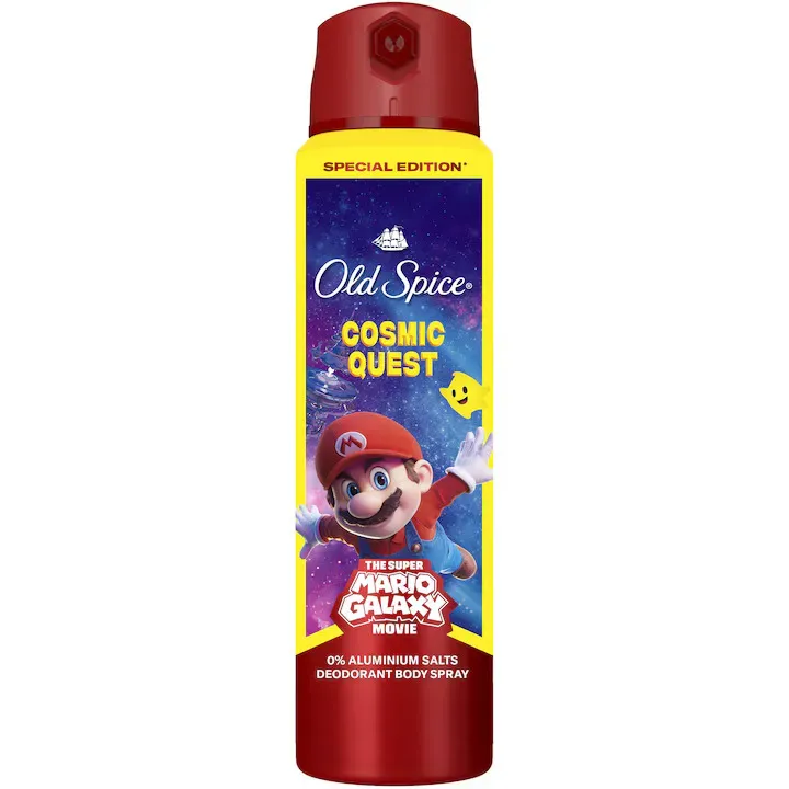 Deodorant spray Old Spice The Super Mario Galaxy Movie, 150 ml