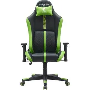 Scaun Gaming MYRIA MG7422, negru-verde