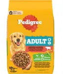 Hrana uscata pentru caini adulti Pedigree, vita si legume, 10 kg