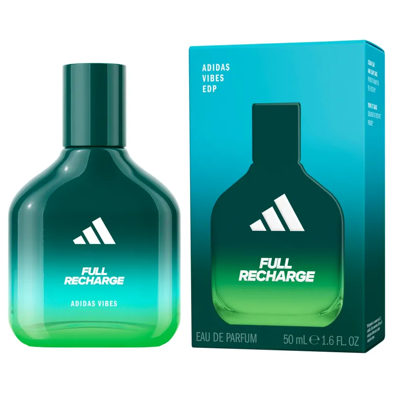 Apa de parfum Adidas Vibes Full Recharge, 50 ml