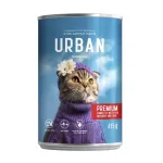 Hrana umeda pentru pisici adulte Urban, vita si ficat, 415 g