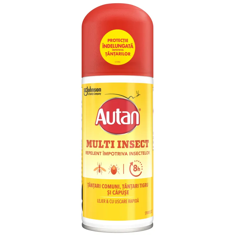 Spray repelent pentru insecte Autan Protection Plus 100 ml