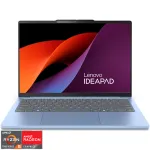 Lenovo IdeaPad Slim 5 13ARP10 cu procesor AMD Ryzen™ 5 7535HS pana la 4.55GHz, 13.3'' WUXGA, IPS, 16GB LPDDR5x RAM, 512GB SSD, AMD Radeon™ 660M Graphics, No OS, Polar Blue