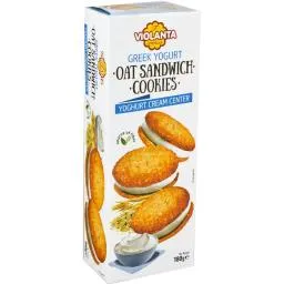 Biscuti cu crema de iaurt 180g