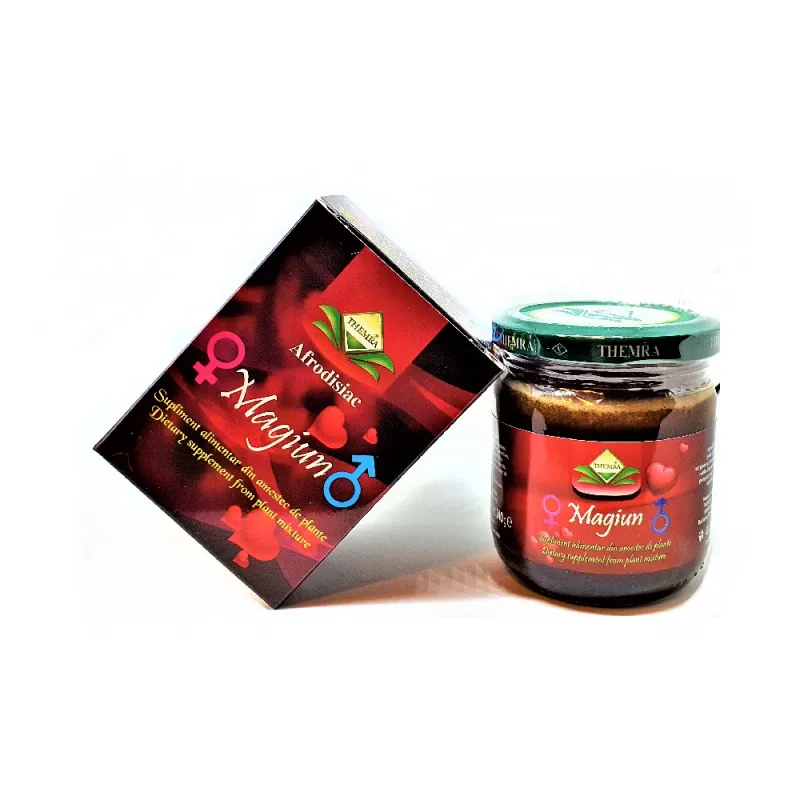 Magiun Afrodisiac Themra - 100% Natural, Supliment Potenta, Crestere Libidou, pentru El/Ea, 43g