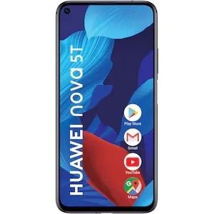 Huawei Nova 5T, Dual SIM, 128GB, 6GB RAM, 4G, Black