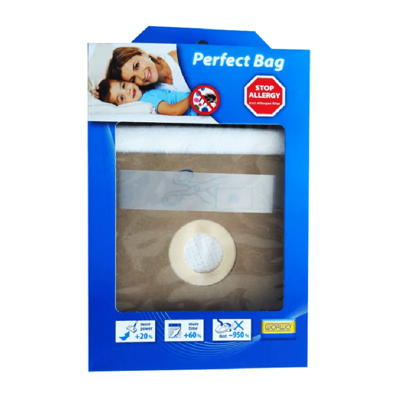 Set saci pentru aspirator cu filtru Worwo WOMB01K