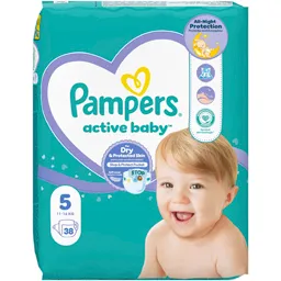 Scutece bebelusi Marimea 5, 11-16 kg, 38 buc