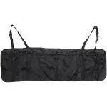 Organizator multicompartimentat pentru portbagaj, Zola®, prindere de tetiere, dimensiuni 33x104 cm, distanta intre prinderi 55 cm, negru