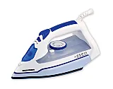 Fier de calcat Heinner Aquamarine HSI-2400AQ, 2400W, Talpa ceramica, Calcare uscata/ Abur/ Spray, Auto-curatare, Anti-picurare, Anti-calcar, Rezervor apa 260ml, Bleu