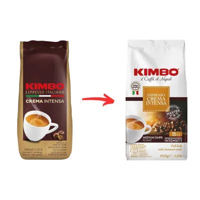 Kimbo Espresso Crema Intensa 1kg cafea boabe