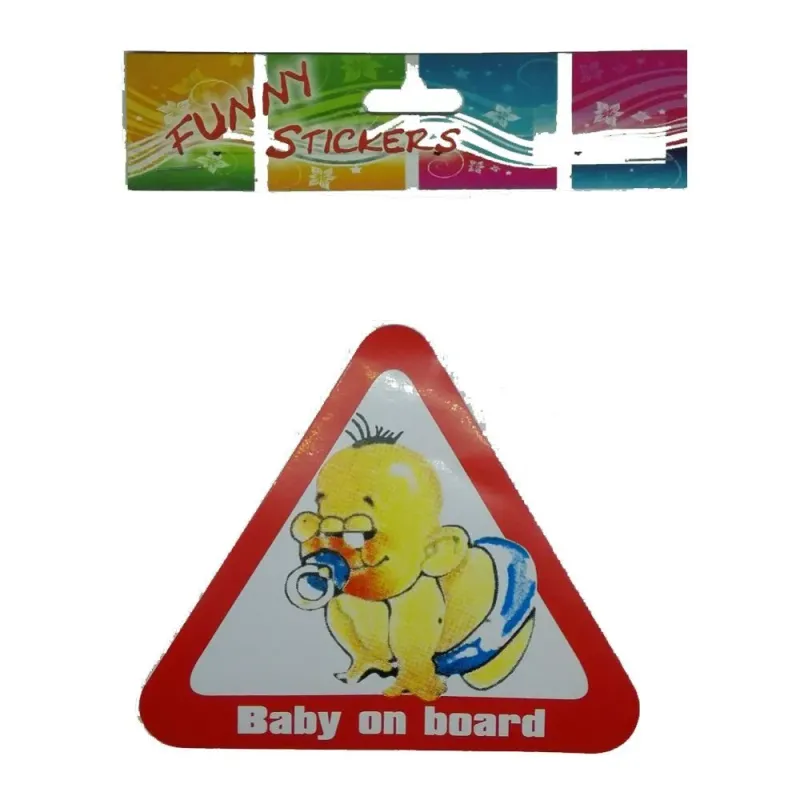 Autocolant Bebe la bord
